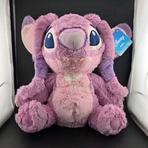 Disney‎ Angel Plush Lilo & Stitch Pink Stuffed Toy 11" NWT Soft Cute Gift